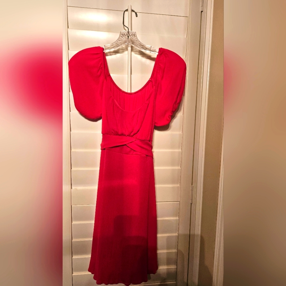 Altar'd State Pink Bow Dress
